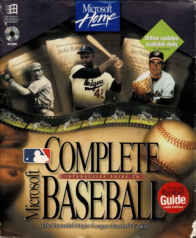 Front Cover for Microsoft Complete Interactive Guide to Baseball: 1995 Edition (Windows 3.x)