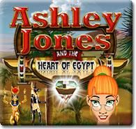 Front Cover for Ashley Jones and the Heart of Egypt (Windows) (SpinTop release)