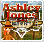 Front Cover for Ashley Jones and the Heart of Egypt (Windows) (GameFiesta release)