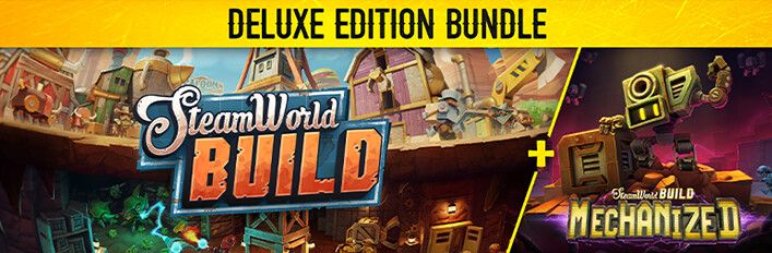 Front Cover for SteamWorld Build: Deluxe Edition Bundle (Windows) (Steam release)