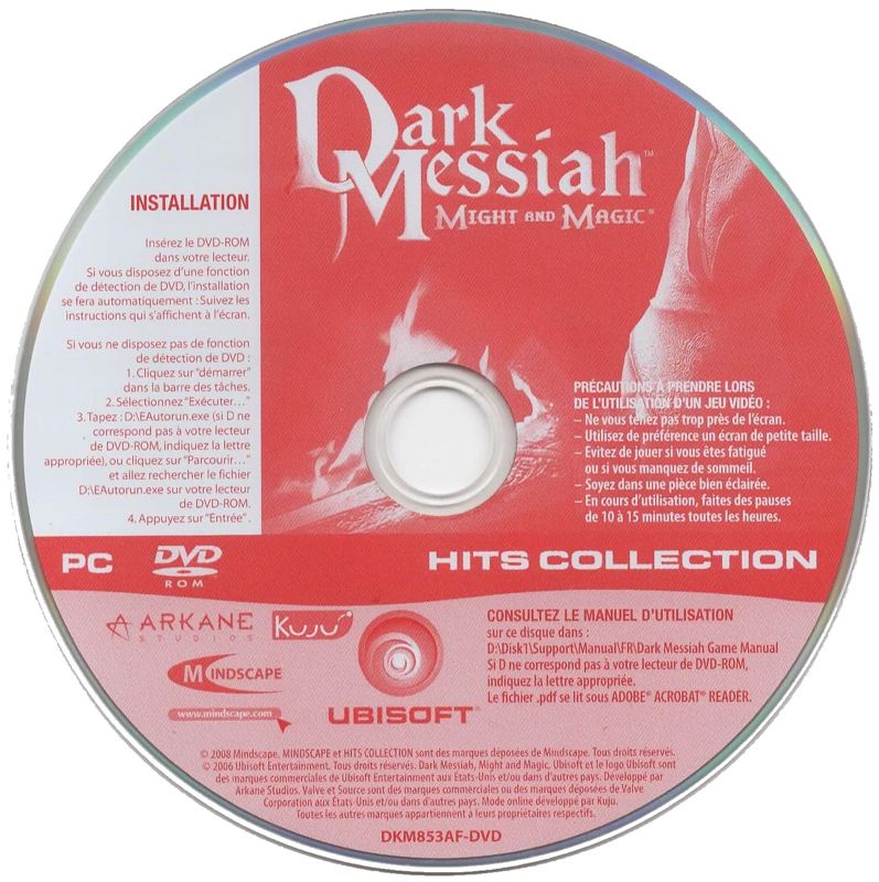 Media for Dark Messiah: Might and Magic (Windows) (Hits Collection release (Mindscape 2008))