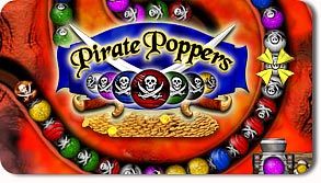 Front Cover for Pirate Poppers (Windows) (Comcast.net Games \ MSN \ Pogo release)