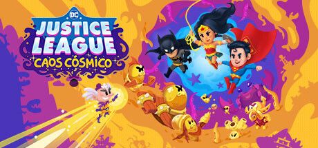 Front Cover for DC Justice League: Cosmic Chaos (Windows) (Steam release): Spanish version
