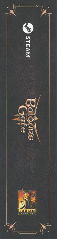 Spine/Sides for Baldur's Gate III (Deluxe Edition) (Macintosh and Windows) (PEGI-rated version): Left
