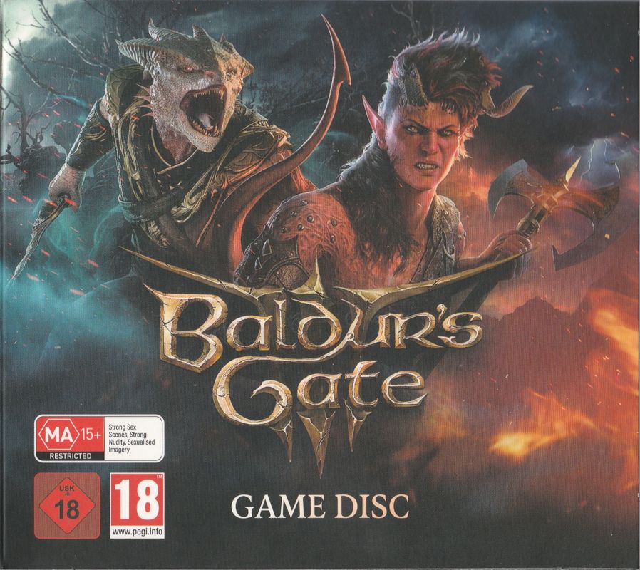 Other for Baldur's Gate III (Deluxe Edition) (Macintosh and Windows) (PEGI-rated version): Game Digipak - Front