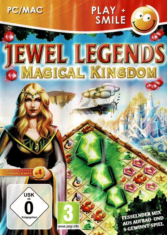 Front Cover for Jewel Legends: Magical Kingdom (Macintosh and Windows) (Play+Smile release)