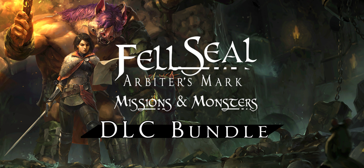 Front Cover for Fell Seal: Arbiter's Mark + Missions and Monsters Bundle (Linux and Macintosh and Windows) (GOG.com release)