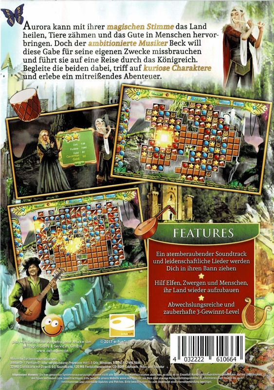 Back Cover for The Voice from Heaven (Windows) (Play+Smile release)