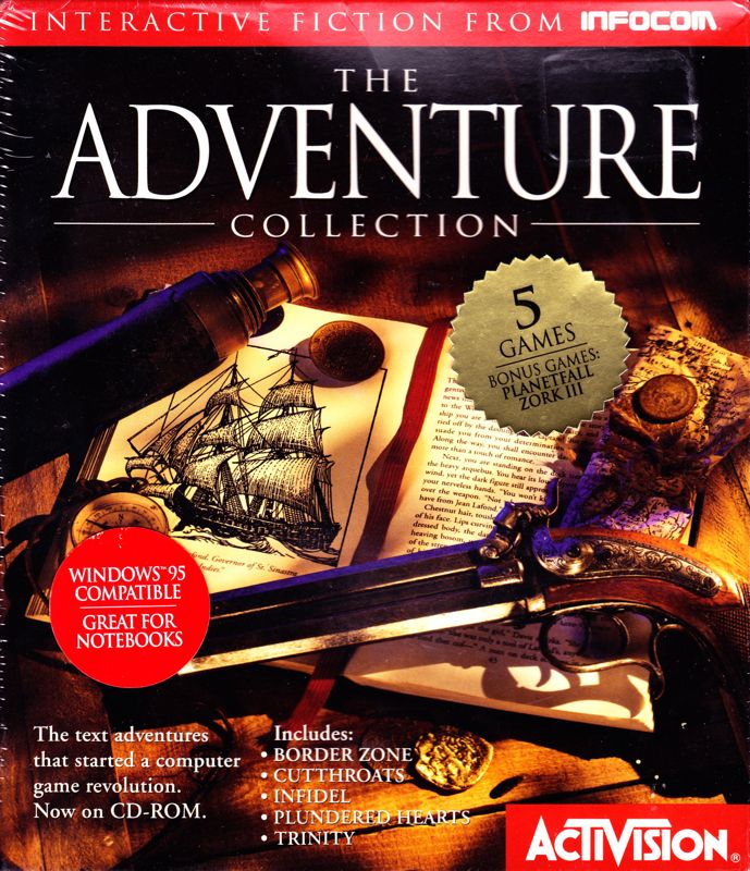 Front Cover for The Adventure Collection (DOS and Macintosh)