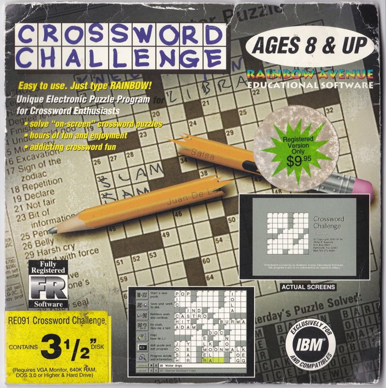 Crossword Challenge (1994) MobyGames Crossword Challenge (1994) MobyGames