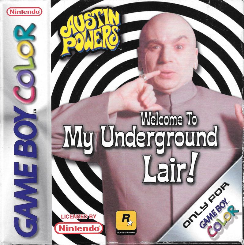 Front Cover for Austin Powers: Welcome to My Underground Lair! (Game Boy Color)