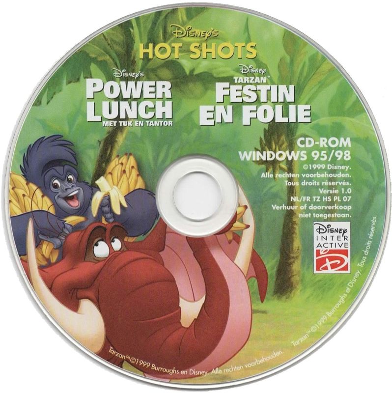 Media for Disney Hot Shots: Disney's Terk & Tantor Power Lunch (Windows)