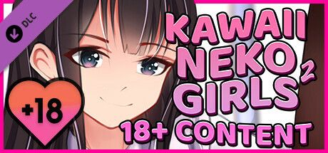 Front Cover for Kawaii Neko Girls 2: 18+ Content (Windows) (Steam release)