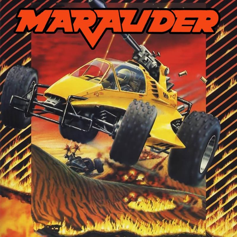 Front Cover for Marauder (Antstream) (Commodore 64 / ZX Spectrum versions)