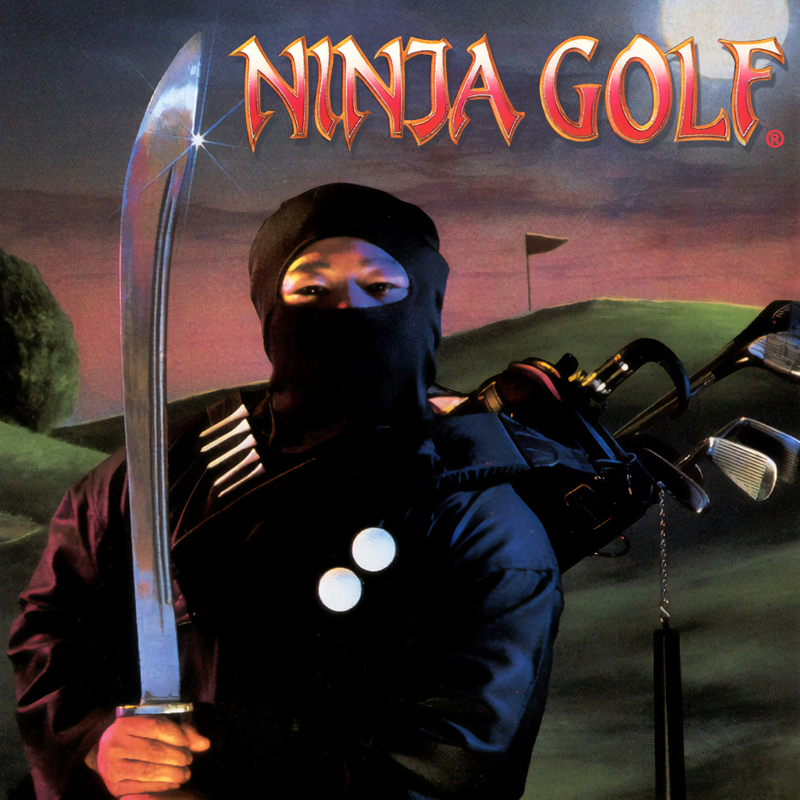 Front Cover for Ninja Golf (Antstream)