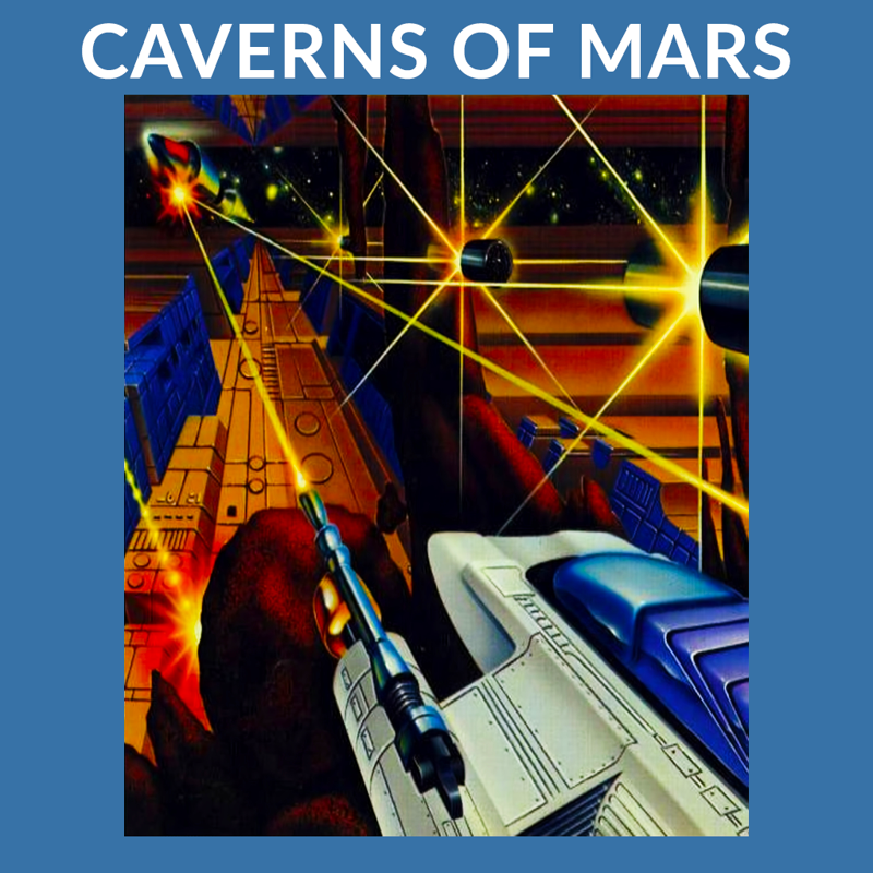 Front Cover for Caverns of Mars (Antstream)
