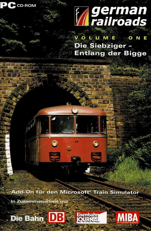 Manual for Microsoft Train Simulator: German Railroads Volume One: The Seventies - Along the Bigge Lake (Windows): Front