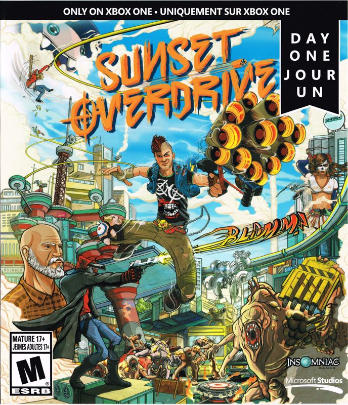  Sunset Overdrive Day One Edition - Xbox One : Video Games