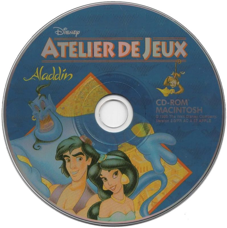 Front Cover for Disney's Activity Center: Aladdin (Macintosh) (Version 2.0)