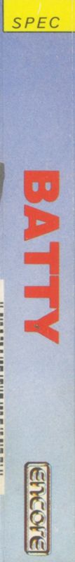 Spine/Sides for Batty (ZX Spectrum)
