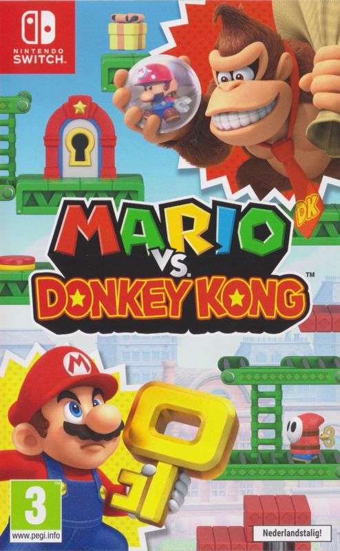 Front Cover for Mario vs. Donkey Kong (Nintendo Switch)