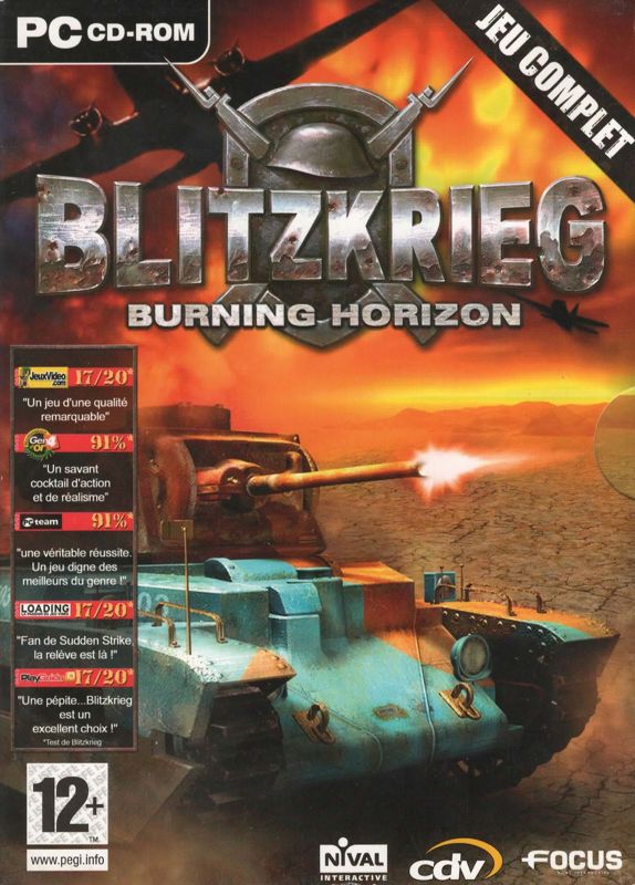 Front Cover for Blitzkrieg: Burning Horizon (Windows)