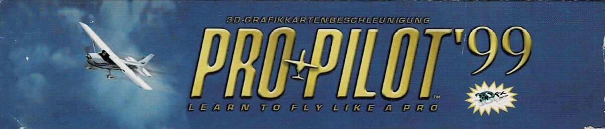 Spine/Sides for Pro Pilot '99 (Windows) (SierraOriginals release): Top