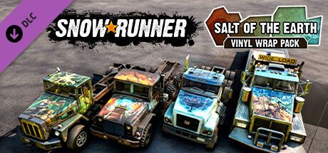 Front Cover for SnowRunner: Salt of the Earth Vinyl Wrap Pack (Macintosh and Windows) (Steam release)