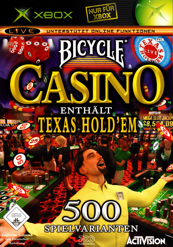 Front Cover for Bicycle Casino (Xbox)