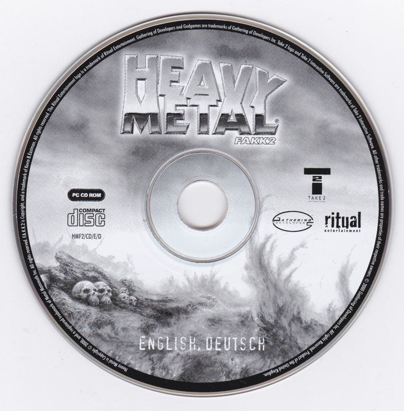 Media for Heavy Metal: F.A.K.K. 2 (Windows) (European)