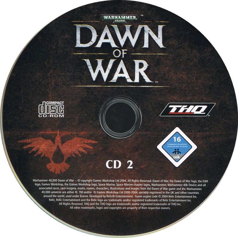 Media for Warhammer 40,000: Dawn of War (Windows): Disc 2
