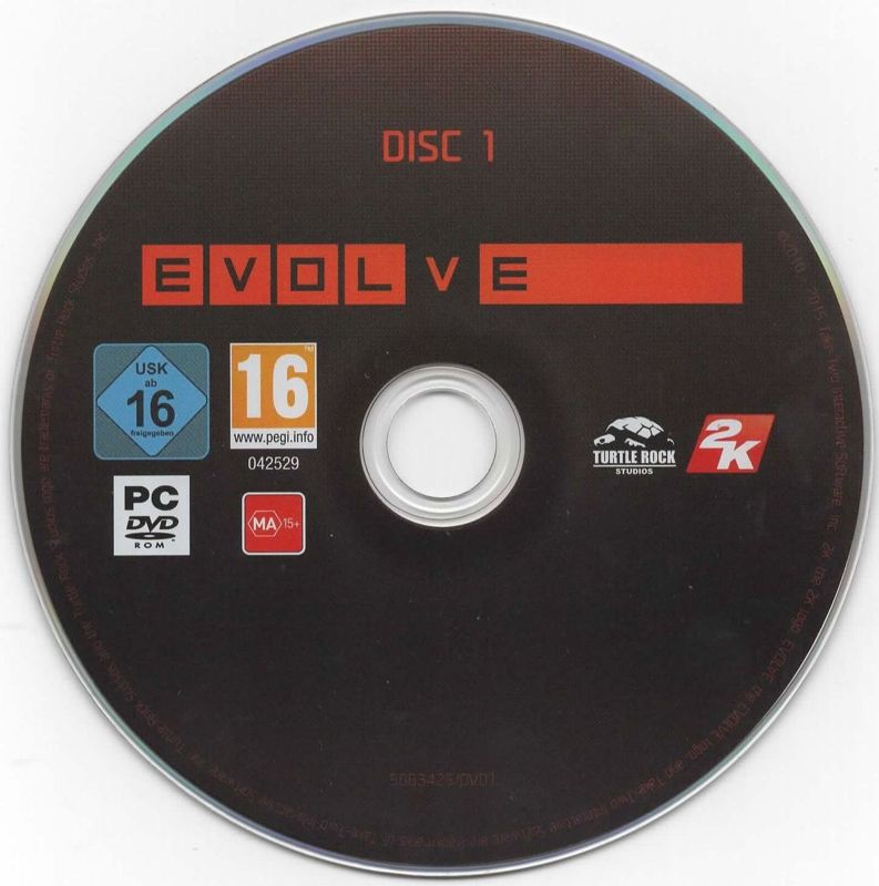 Media for Evolve (Windows): Disc 1
