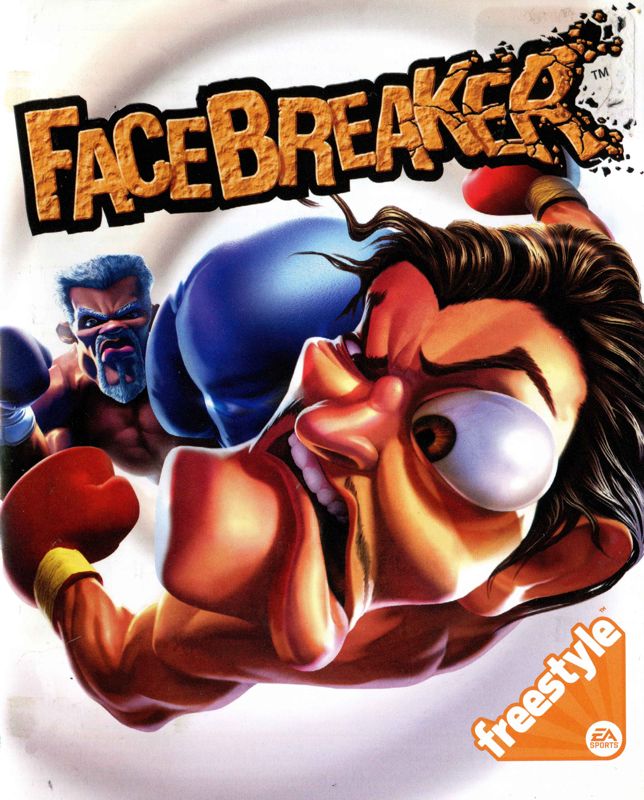 Manual for Facebreaker (PlayStation 3): Front