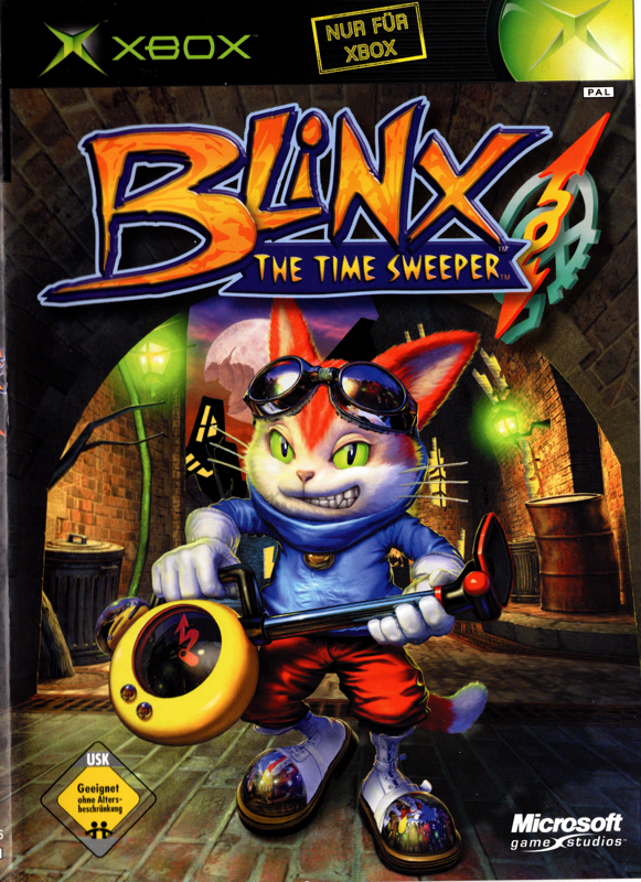 Front Cover for Blinx: The Time Sweeper (Xbox)