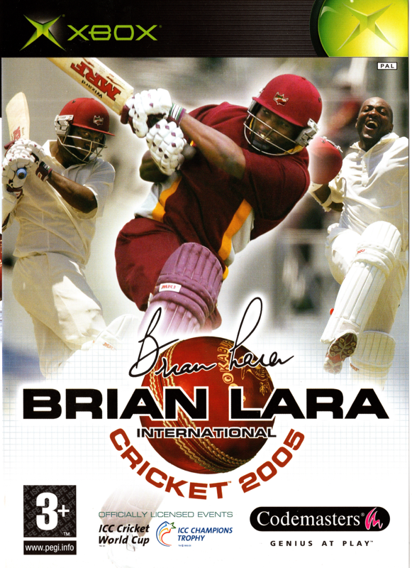 Front Cover for Brian Lara International Cricket 2005 (Xbox)