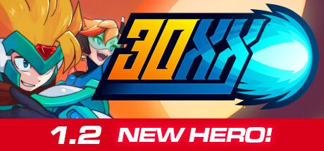 Front Cover for 30XX (Windows) (Steam release): 1.2 Update New Hero - April 2024