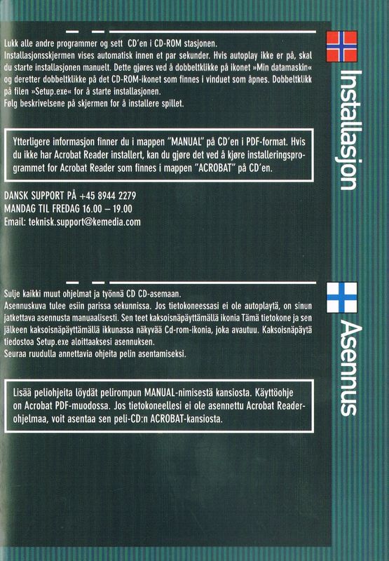 Inside Cover for Sudden Strike II (Windows) (PC Best Buy release): Right Inlay