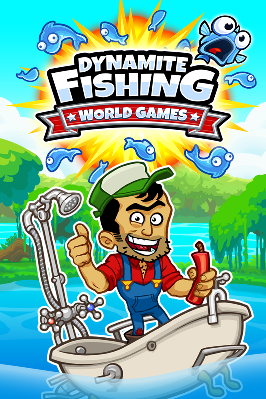 Front Cover for Dynamite Fishing: World Games (Xbox One) (download release): 2nd version