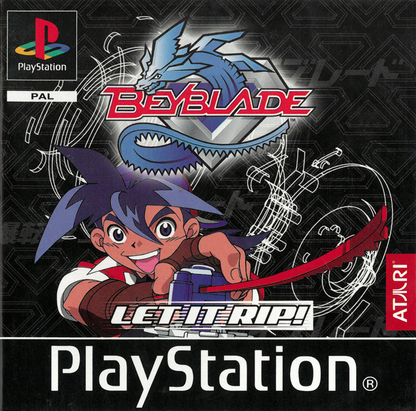 Manual for Beyblade (PlayStation): Front