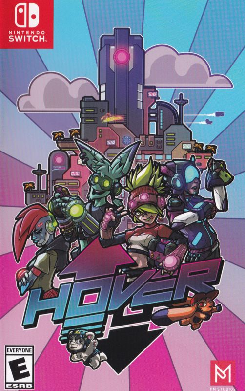Front Cover for Hover: Revolt of Gamers (Nintendo Switch)