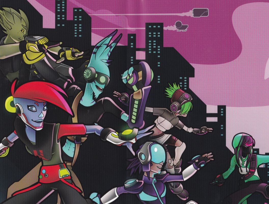 Inside Cover for Hover: Revolt of Gamers (Nintendo Switch)