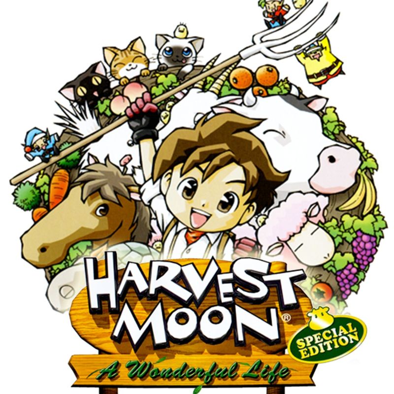 Front Cover for Harvest Moon: A Wonderful Life (Special Edition) (PlayStation 3) (download release)