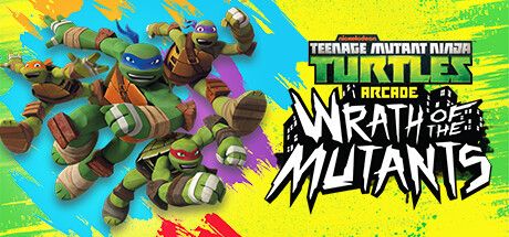 Front Cover for Teenage Mutant Ninja Turtles Arcade: Wrath of the Mutants (Windows) (Steam release)