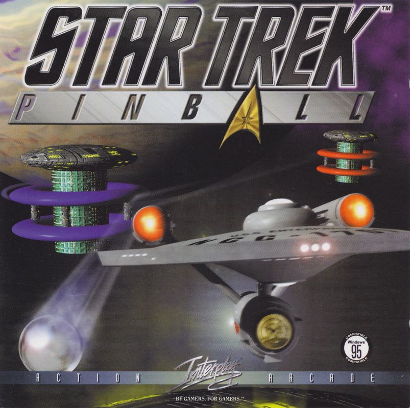 Other for Star Trek Pinball (DOS): Jewel Case - Front