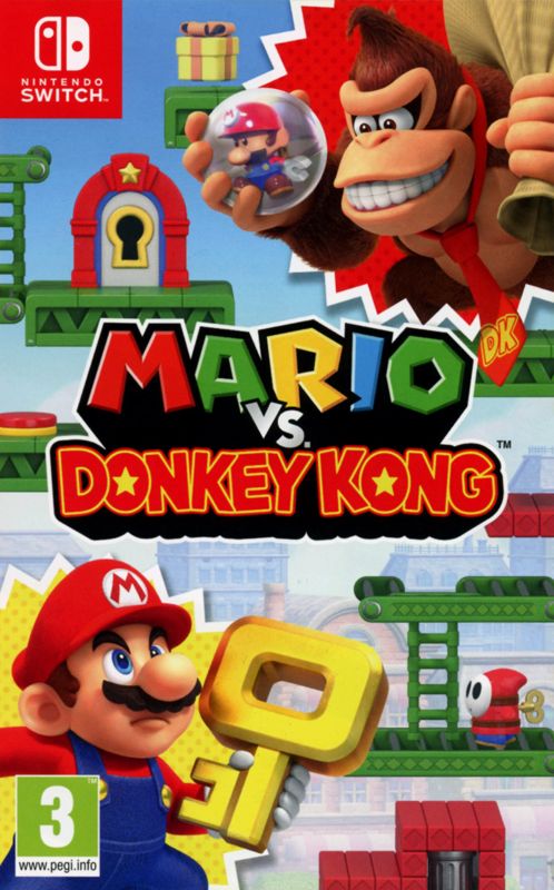 Front Cover for Mario vs. Donkey Kong (Nintendo Switch)