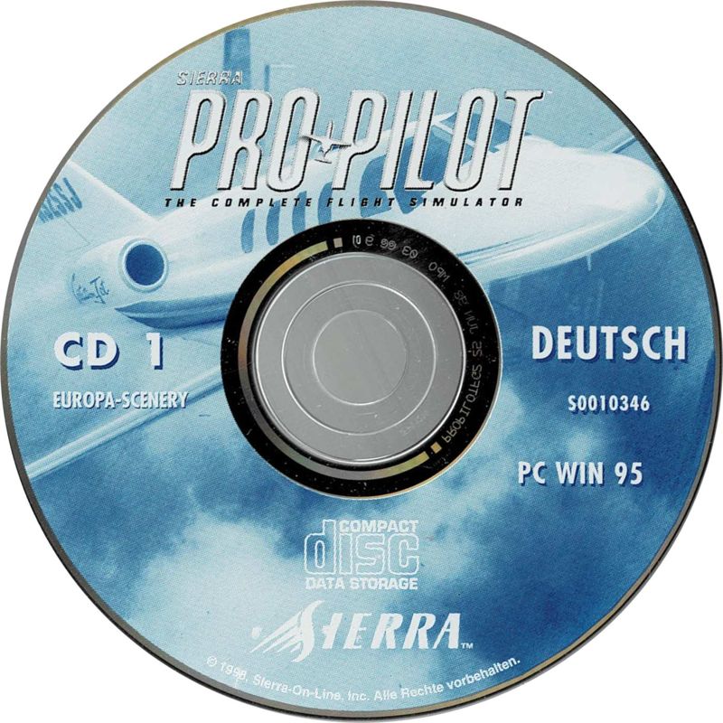 Media for Sierra Pro Pilot 98: The Complete Flight Simulator (Windows): European Sceneries