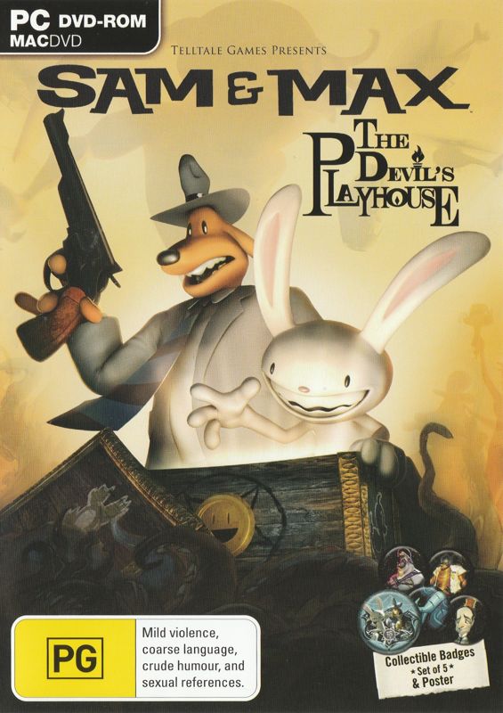 Other for Sam & Max: The Devil's Playhouse (Macintosh and Windows): Keep Case - Front