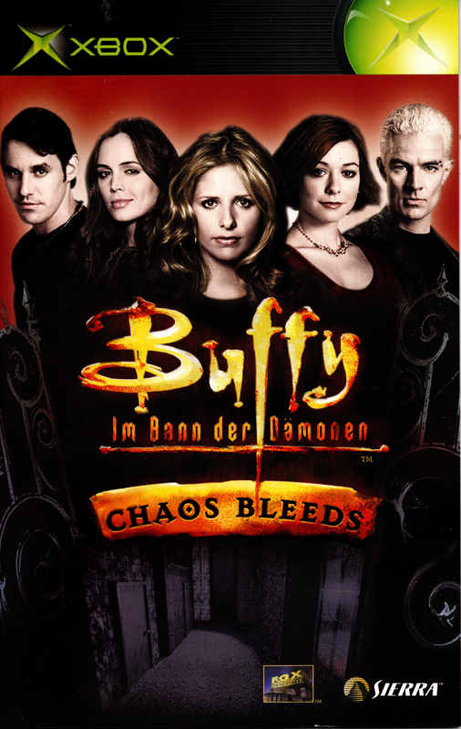 Manual for Buffy the Vampire Slayer: Chaos Bleeds (Xbox): Manual (Front)