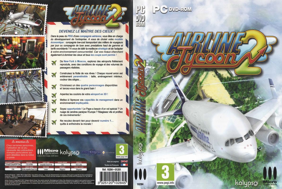 Full Cover for Airline Tycoon 2 (Windows)