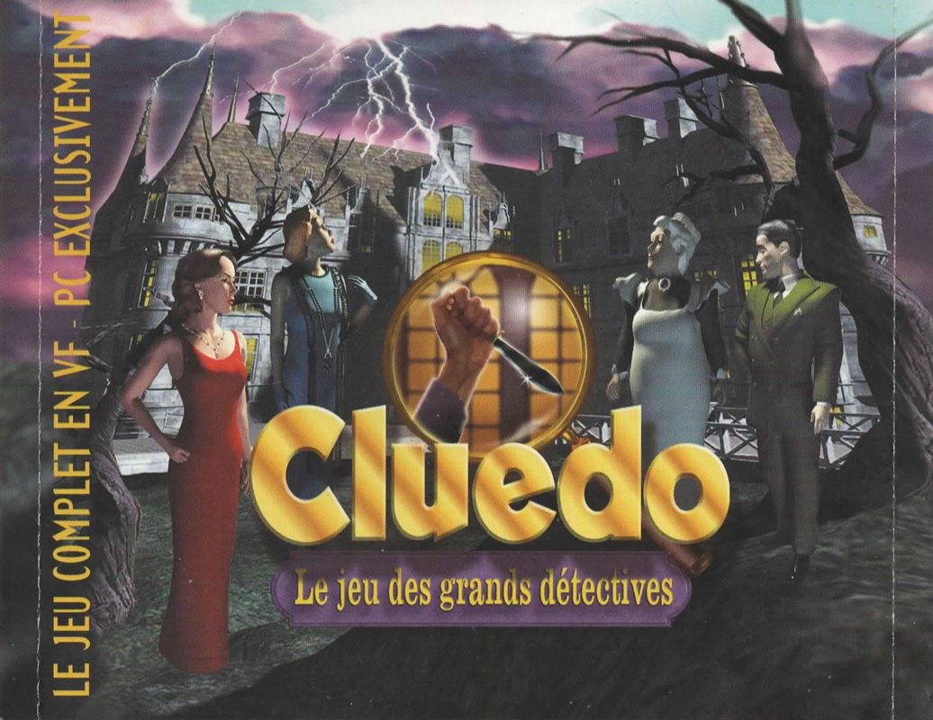 Inside Cover for Clue: Murder at Boddy Mansion (Windows) (M6 release): Full Cover
